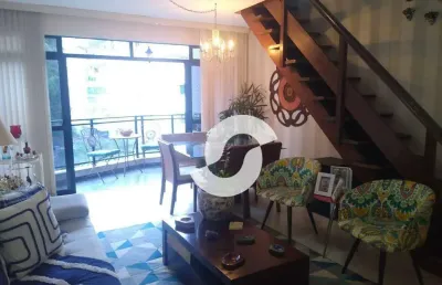 Cobertura à venda, 210 m² por r$ 980.000,00 - ingá - niterói/rj