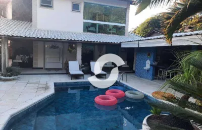 Casa à venda, 370 m² por r$ 2.200.000,00 - itaipu - niterói/rj