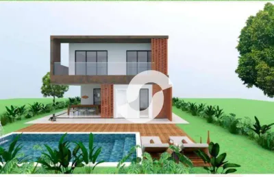 Casa com 4 dormitórios à venda, 208 m² por r$ 1.200.000,00 - ubatiba - maricá/rj