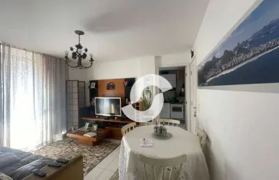 Excelente cobertura com 2 dormitórios à venda, 119 m² por r$ 720.000 - centro - niterói/rj