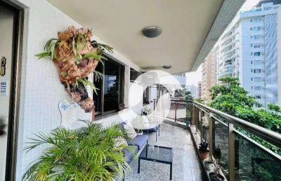 Apartamento à venda, 143 m² por r$ 1.280.000,00 - icaraí - niterói/rj