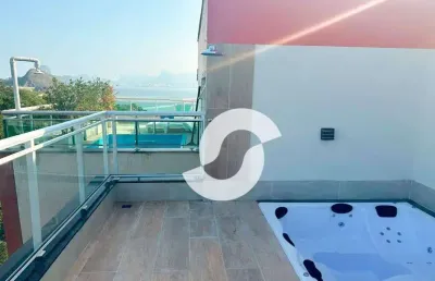 Cobertura com 3 dormitórios à venda, 211 m² por r$ 1.350.000,00 - icaraí - niterói/rj