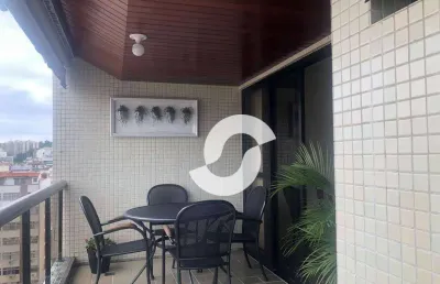 Apartamento à venda, 184 m² por r$ 2.200.000,00 - icaraí - niterói/rj