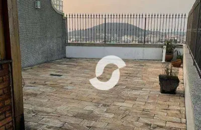 Cobertura com 3 dormitórios à venda, 160 m² por r$ 850.000,00 - ingá - niterói/rj