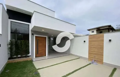Casa com 3 dormitórios à venda, 122 m² por r$ 680.000,00 - jardim atlântico leste (itaipuaçu) - maricá/rj
