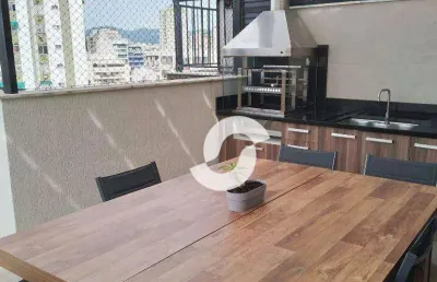 Cobertura com 3 dormitórios à venda, 160 m² por r$ 1.400.000,00 - ingá - niterói/rj