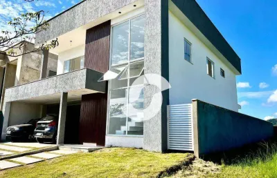 Casa com 4 dormitórios à venda, 305 m² por r$ 1.850.000,00 - inoã - maricá/rj