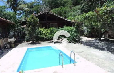 Casa com 3 dormitórios à venda, 225 m² por r$ 595.000,00 - itaipu - niterói/rj