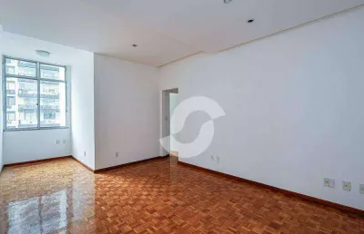 Excelente apartamento vazio com 2 dormitórios à venda, 85 m² por r$ 620.000,00 - icaraí - niterói/rj