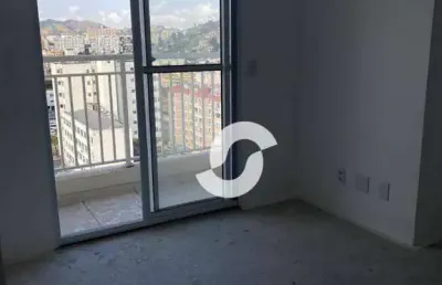 Apartamento com 2 dormitórios à venda, 45 m² por r$ 295.000,00 - centro - niterói/rj