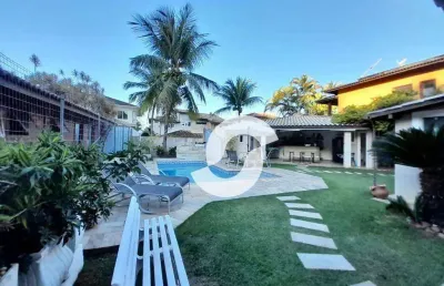 Casa com 4 dormitórios à venda, 450 m² por r$ 3.900.000,00 - camboinhas - niterói/rj