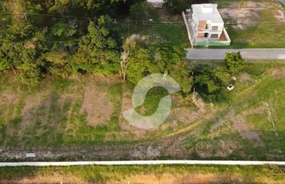 Terreno em condomínio fechado à venda na Rodovia Vereador Oldemar Guedes Figueiredo, Ubatiba, Maricá