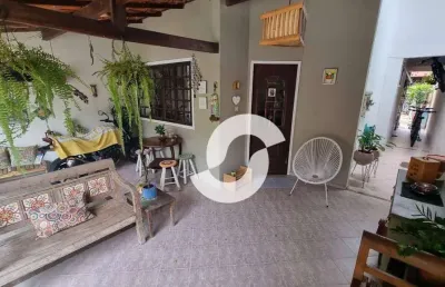 Casa com 3 dormitórios à venda, 120 m² por r$ 740.000,00 - cafubá - niterói/rj