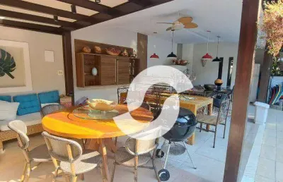 Casa à venda, 262 m² por r$ 3.990.000,00 - itaipu - niterói/rj