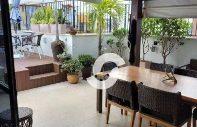 Cobertura à venda, 220 m² por r$ 1.700.000,00 - ingá - niterói/rj