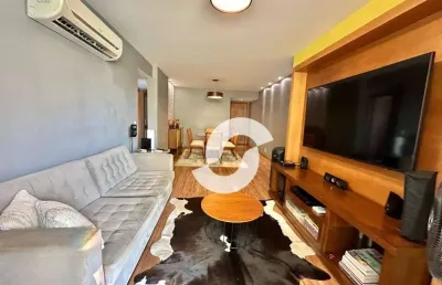 Apartamento com 3 dormitórios à venda, 115 m² por r$ 1.135.000,00 - icaraí - niterói/rj