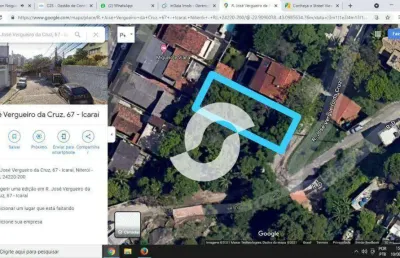 Área à venda, 664 m² por r$ 950.000,00 - icaraí - niterói/rj