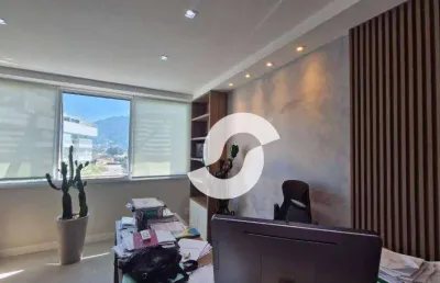 Linda sala comercial em são francisco! totalmente decorada com bom gosto e sofisticação 1 vaga