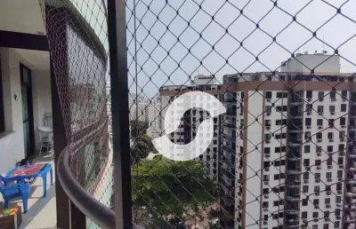 Apartamento com 3 dormitórios à venda, 87 m² por r$ 719.000,00 - santa rosa - niterói/rj