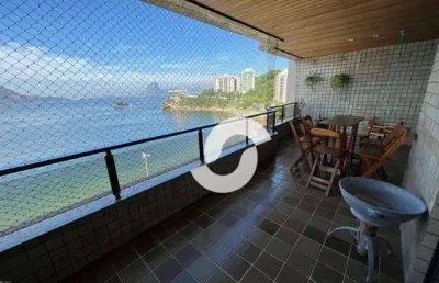 Apartamento com 4 dormitórios à venda, 280 m² por r$ 4.200.000,00 - ingá - niterói/rj