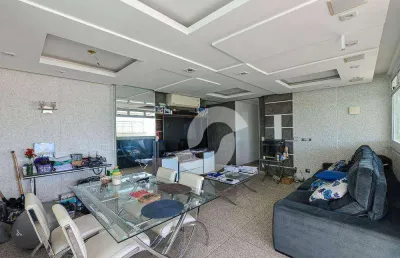 Cobertura com 2 dormitórios à venda, 198 m² por r$ 3.320.000,00 - são francisco - niterói/rj