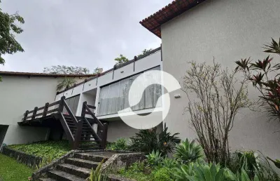 Casa com 5 dormitórios à venda, 870 m² por r$ 4.100.000,00 - condomínio jardim ubá - ubá i - niterói/rj
