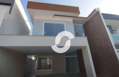 Casa com 4 dormitórios à venda, 216 m² por r$ 1.400.000,00 - itaipu - niterói/rj