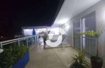 Cobertura à venda, 263 m² por r$ 2.600.000,00 - camboinhas - niterói/rj