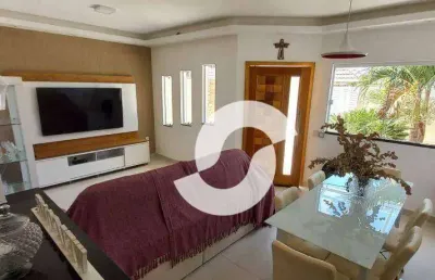 Excelente casa com 3 quartos (2 suítes) à venda, 114 m² por r$ 760.000 - jardim atlântico oeste (itaipuaçú) - maricá/rj