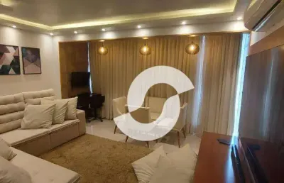 Cobertura à venda, 191 m² por r$ 830.000,00 - icaraí - niterói/rj