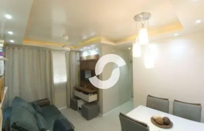 Apartamento com 2 dormitórios à venda, 48 m² por r$ 189.900,00 - nova cidade - são gonçalo/rj