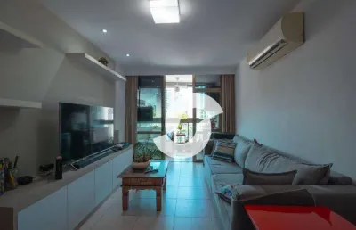 Excepcional apartamento com 3 dormitórios à venda, 110 m² por r$ 925.000 - icaraí - niterói/rj
