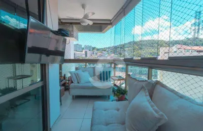 Excepcional apartamento com 3 dormitórios à venda, 110 m² por r$ 925.000 - icaraí - niterói/rj
