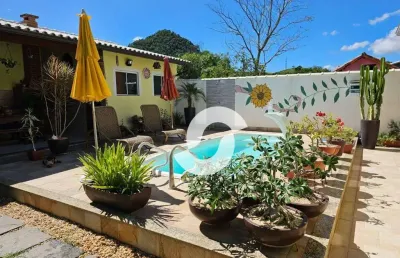 Casa com 3 dormitórios à venda, 157 m² por r$ 650.000,00 - caxito - maricá/rj