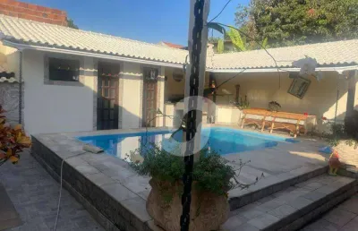 Casa com 3 dormitórios à venda, 200 m² por r$ 520.000,00 - jardim atlântico oeste (itaipuaçu) - maricá/rj