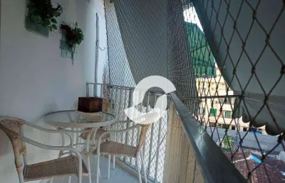Apartamento à venda, 76 m² por r$ 450.000,00 - santa rosa - niterói/rj