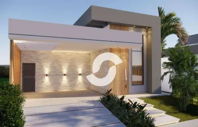 Casa nova em condomínio 3 qtos 1 suíte, lazer completo