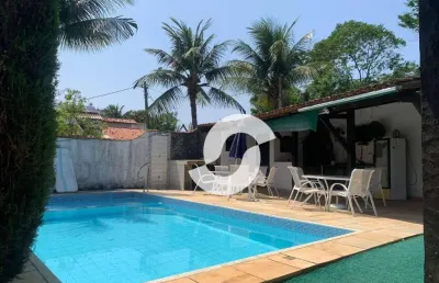 Casa com 4 dormitórios à venda, 216 m² por r$ 950.000,00 - itaipu - niterói/rj