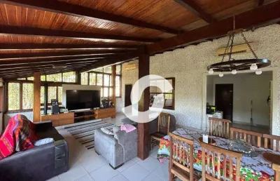 Pendotiba! aconchegante casa junto a natureza com 4 dormitórios à venda, 600 m² por r$ 1.475.000,00 - mata paca - niterói/rj