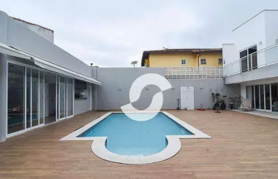 Casa com 5 dormitórios à venda, 385 m² por r$ 4.300.000,00 - camboinhas - niterói/rj