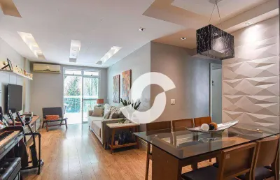 Apartamento com 3 dormitórios à venda, 101 m² por r$ 920.000,00 - ingá - niterói/rj
