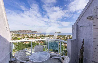 Cobertura à venda, 112 m² por r$ 630.000,00 - camboinhas - niterói/rj