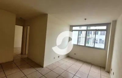 Oportunidade! apartamento no fonseca, vazio, com 2 dormitórios à venda, 68 m² por r$ 220.000 - fonseca - niterói/rj