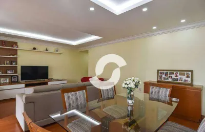 Apartamento à venda, 121 m² por r$ 890.000,00 - santa rosa - niterói/rj