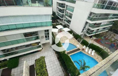 Cobertura com 3 dormitórios à venda, 188 m² por r$ 1.900.000,00 - itaipu - niterói/rj