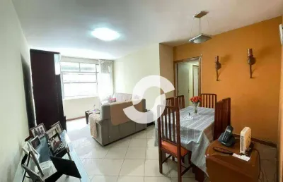 Apartamento com 3 dormitórios à venda, 110 m² por r$ 800.000,00 - icaraí - niterói/rj