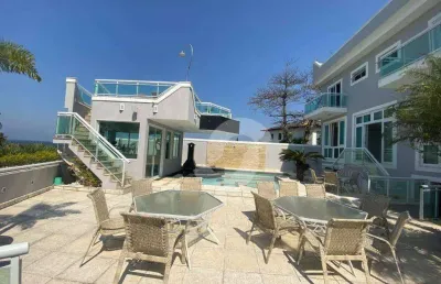 Casa com 5 dormitórios à venda, 682 m² por r$ 11.000.000,00 - camboinhas - niterói/rj