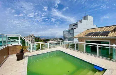 Cobertura com 3 dormitórios à venda, 280 m² por r$ 1.699.000,00 - ingá - niterói/rj