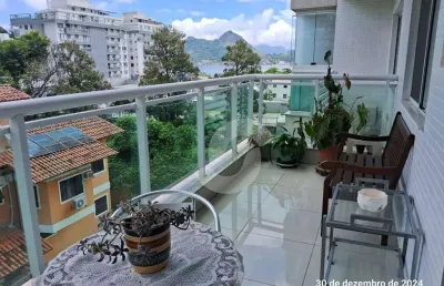 Apartamento com 2 quartos à venda, 90 m² por r$ 750.000 - charitas - niterói/rj