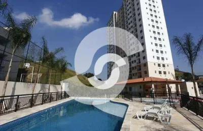 Apartamento com 2 dormitórios à venda, 47 m² por r$ 250.000,00 - covanca - são gonçalo/rj